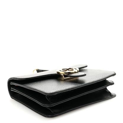 Gucci Dollar Calfskin Small Interlocking G Shoulder Bag Black 4 of 10