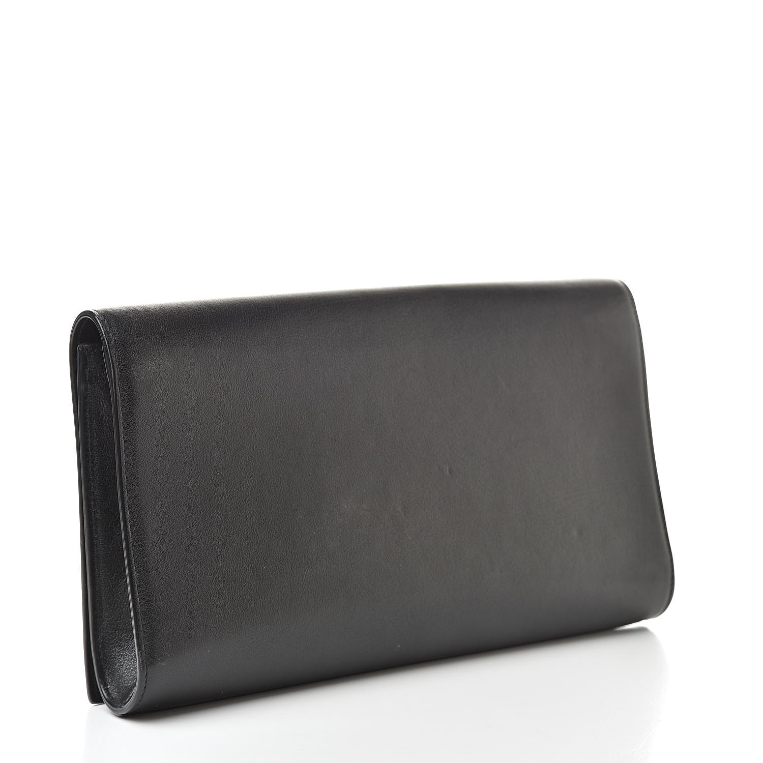 Saint Laurent Calfskin Monogram Large Belle De Jour Clutch Black 3 of 8