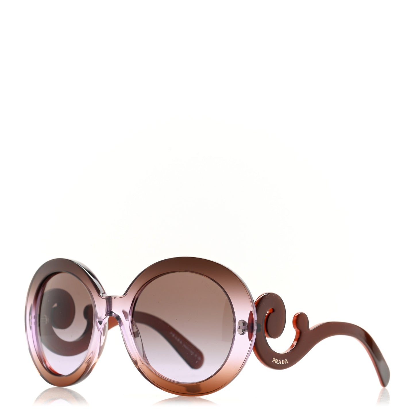 Baroque Sunglasses SPR 27N Brown Violet