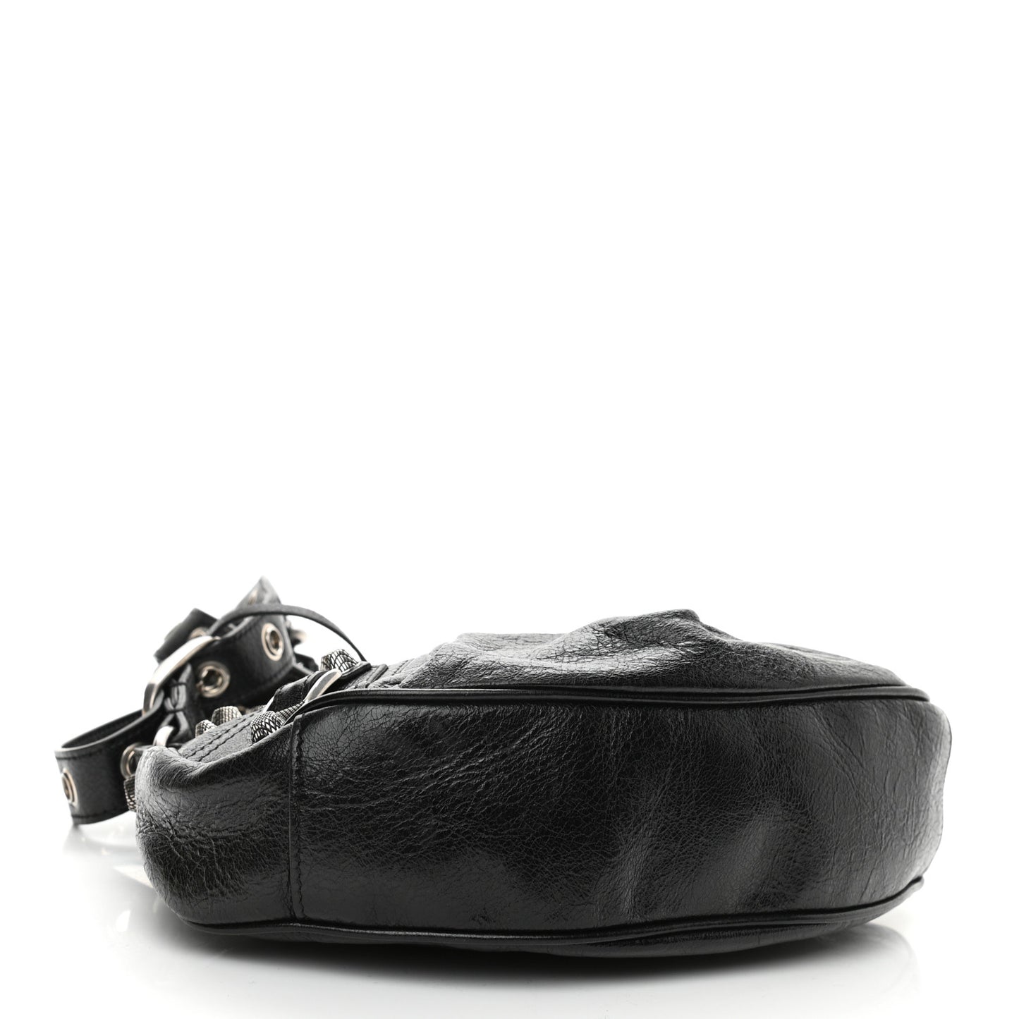 Agneau Arena Le Cagole Shoulder Bag XS Black