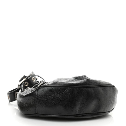 Balenciaga Agneau Arena Le Cagole Shoulder Bag XS Black 4 of 12