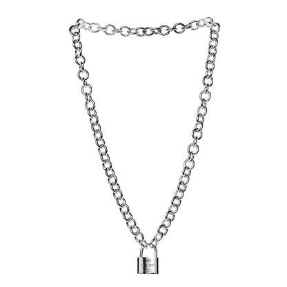 Tiffany Sterling Silver 1837 Lock Charm Necklace 3 of 6