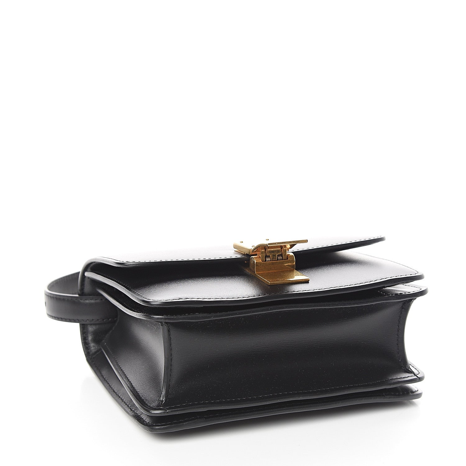 Celine Box Calfskin Small Classic Box Flap Bag Black 3 of 10