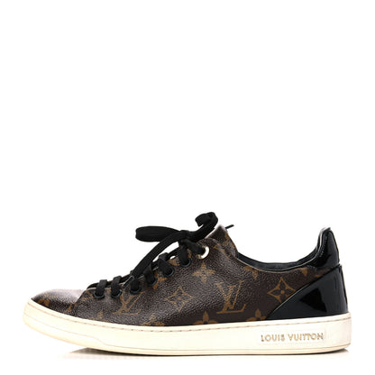 Louis Vuitton Patent Monogram Frontrow Sneakers 36.5 2 of 25