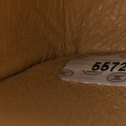 Chanel Lambskin Quilted Medium Double Flap Beige 6 of 10