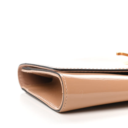 Louis Vuitton Patent Louise Clutch Nude 7 of 9