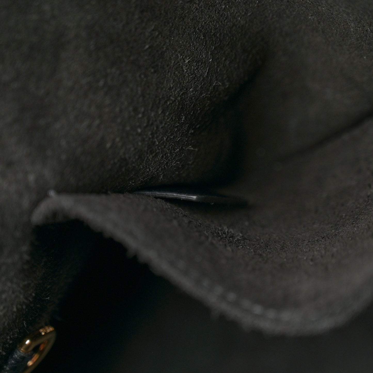 Grained Calfskin Medium Cabas De France Black