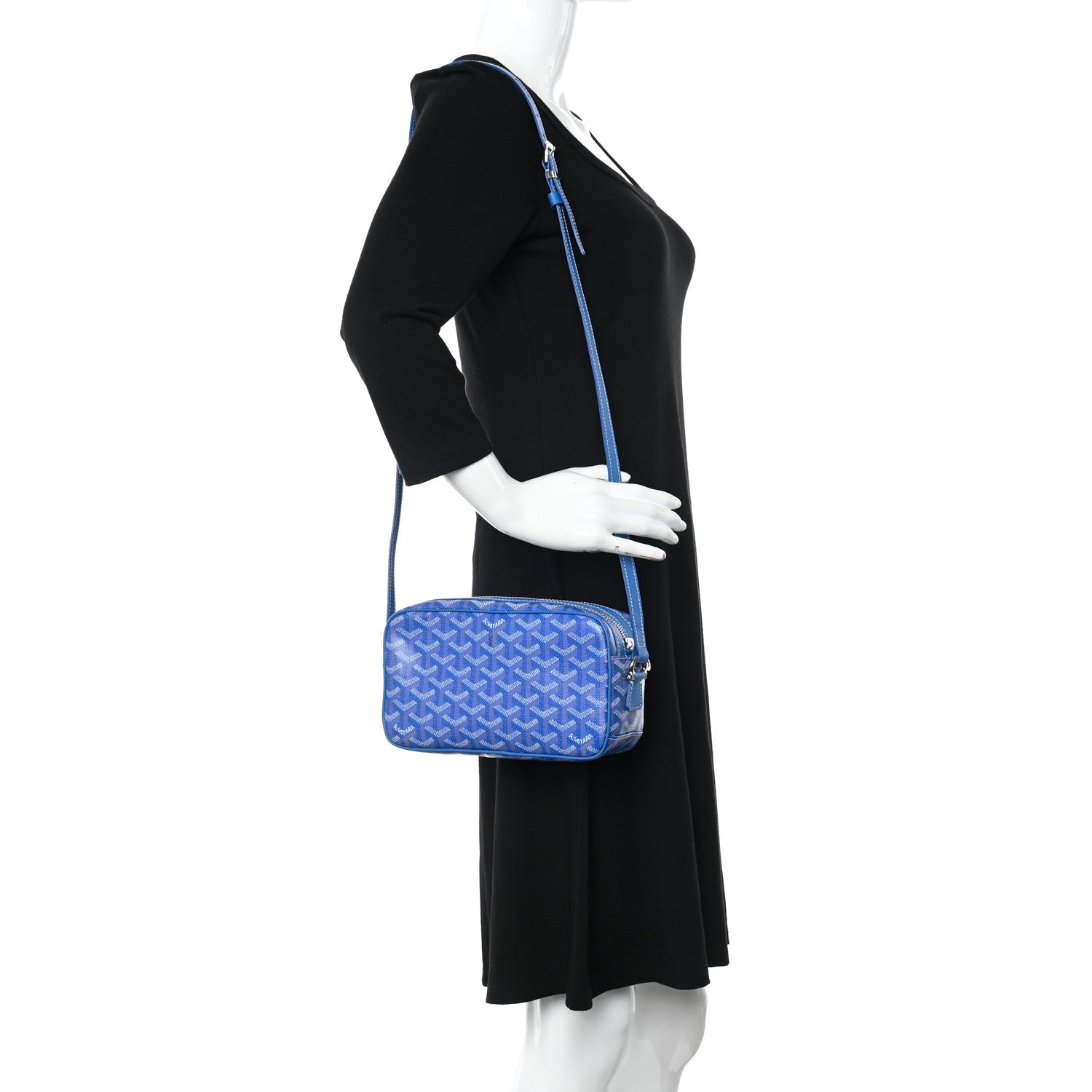 Goyard Goyardine Sac Cap Vert Sky Blue 2 of 9