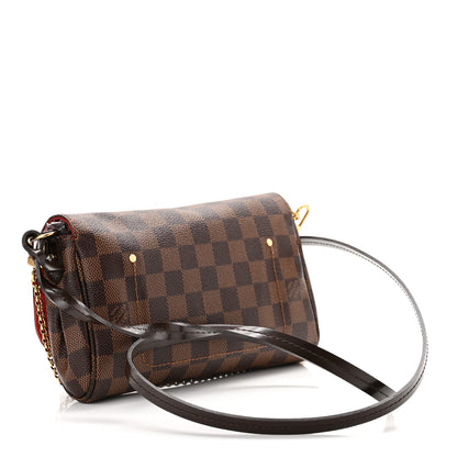 Louis Vuitton Damier Ebene Favorite PM 3 of 11