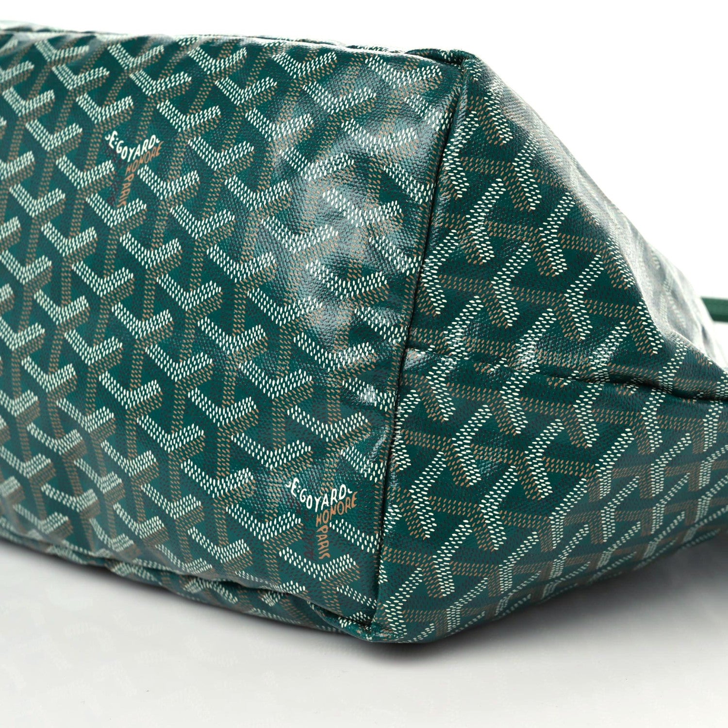 Goyard Goyardine Saint Louis GM Green 7 of 9