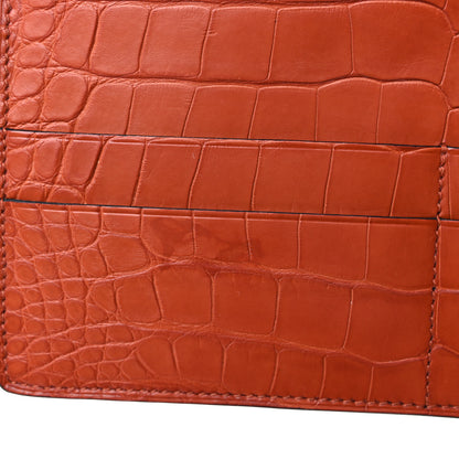 Hermes Matte Alligator Jige Duo Clutch 11 of 12