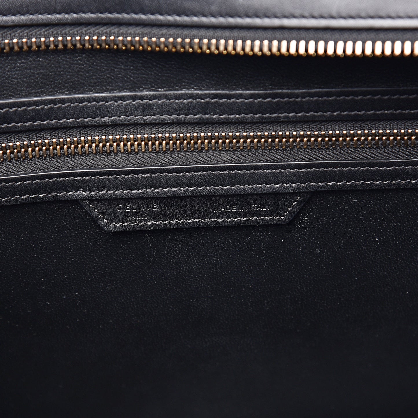 Bullhide Calfskin Mini Bi-Color Luggage Black White