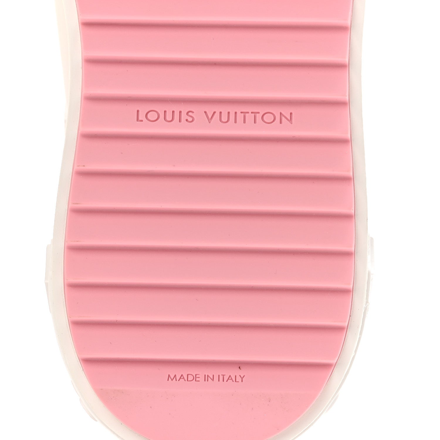 Louis Vuitton Calfskin Time Out Bow Sneakers 38 White Pink 7 of 10