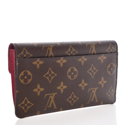 Louis Vuitton Monogram Jeanne Wallet Fuchsia 4 of 9