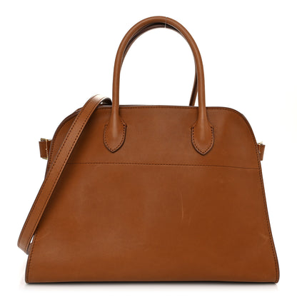 The Row Polished Saddle Calfskin Soft Margaux 12 Cuir 1 of 10