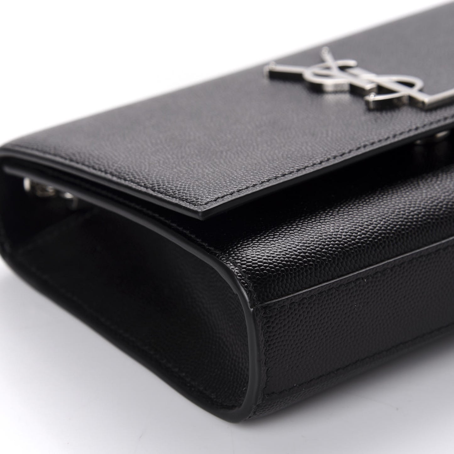 Grain De Poudre Small Monogram Kate Satchel Black