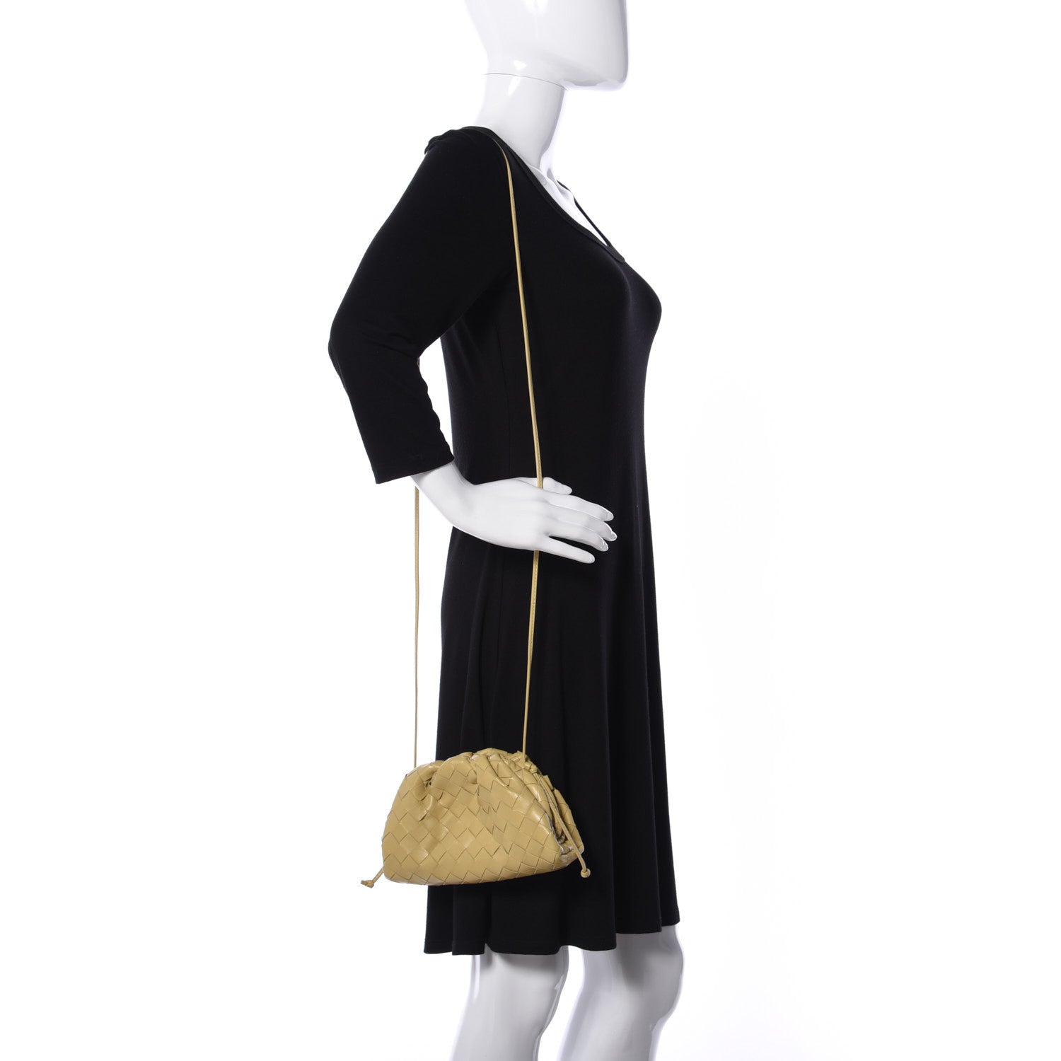 Bottega Veneta Nappa Intrecciato The Mini Pouch Corn 2 of 8