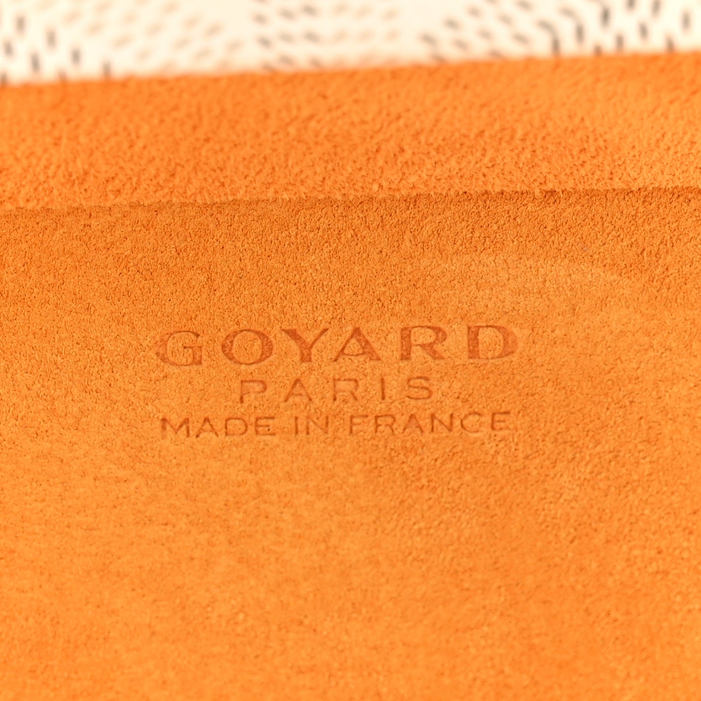 Goyardine Grand Hotel Trunk White