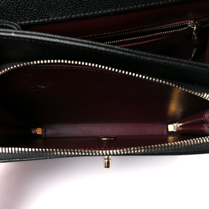 Chanel Caviar Quilted Medium Business Affinity Flap Black 6 of 14