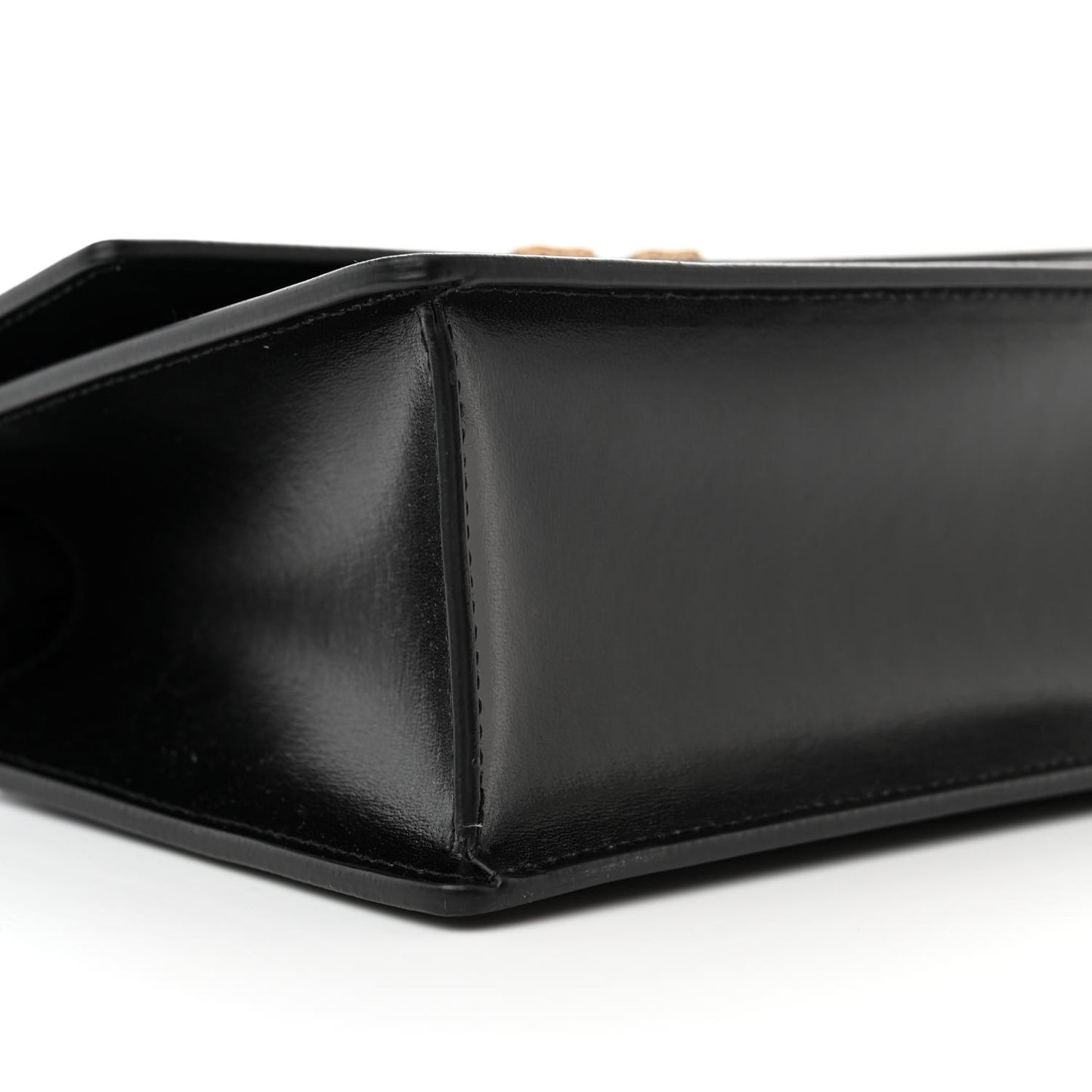 Calfskin Jitney 1.4 Top Handle Bag Black