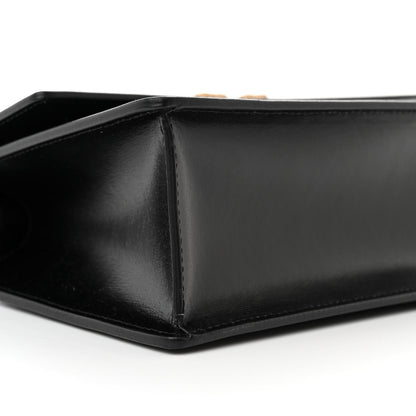 Off-White Calfskin Jitney 1.4 Top Handle Bag Black 8 of 9