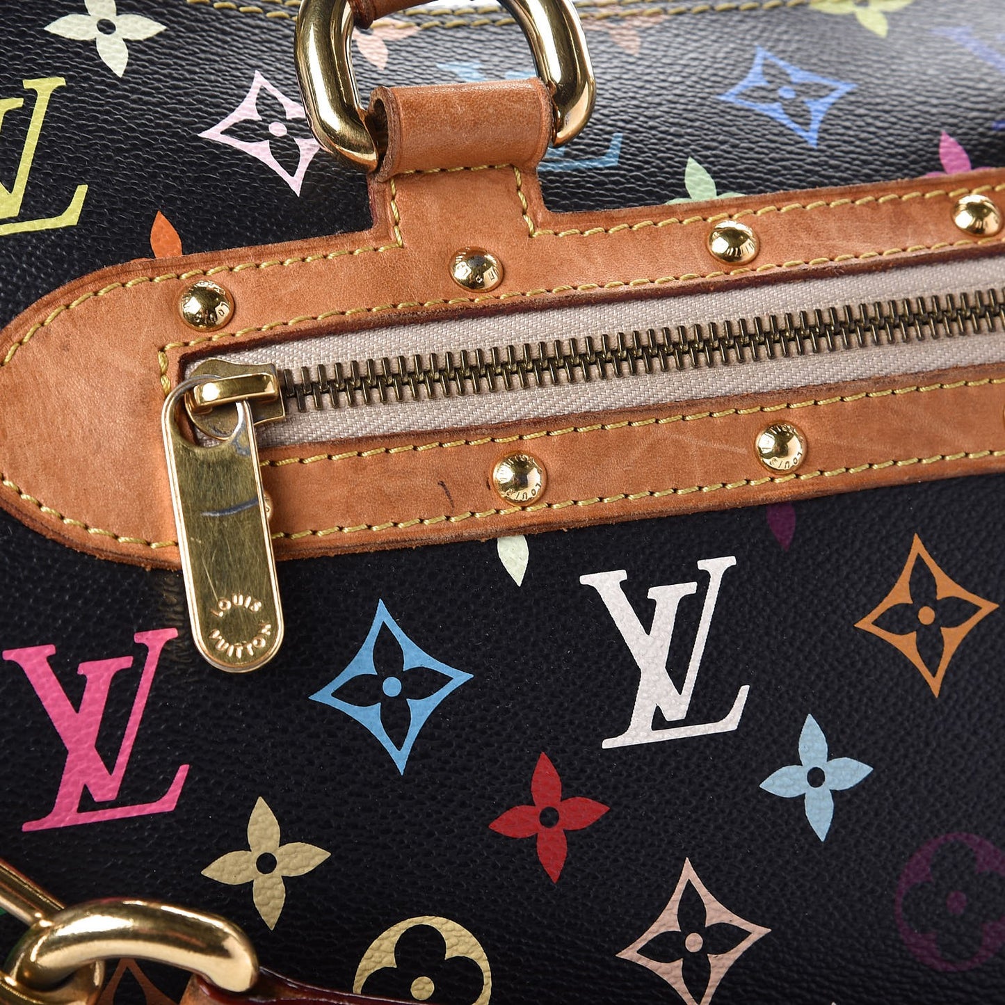 Monogram Multicolor Rita Black
