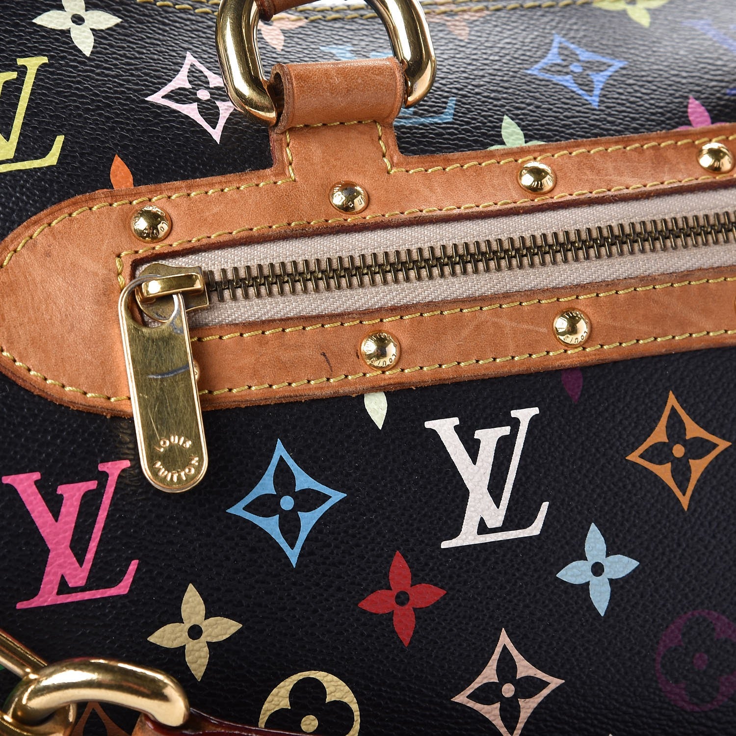 Louis Vuitton Monogram Multicolor Rita Black 20 of 29