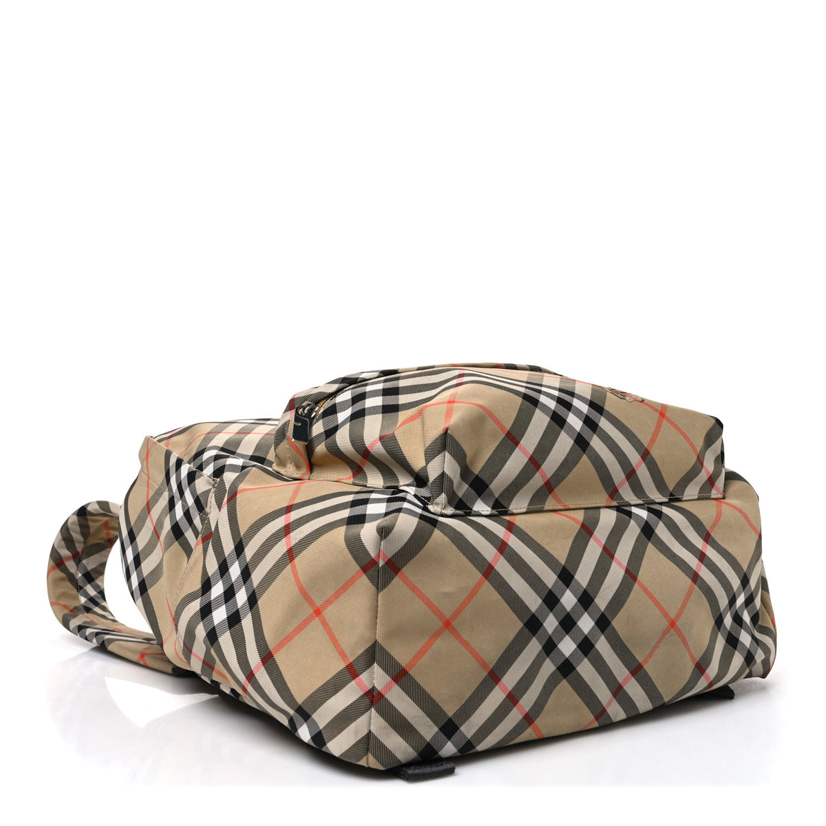 Vintage Check Medium Backpack Sand Beige