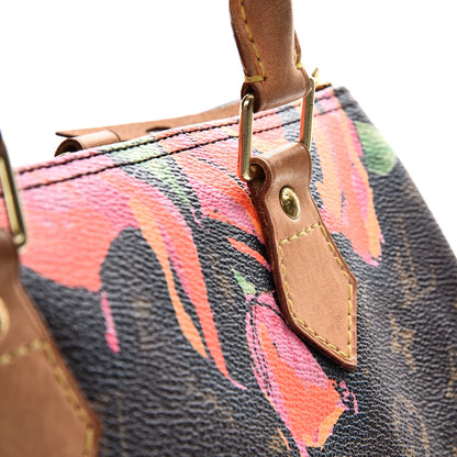 Louis Vuitton Monogram Roses Speedy 30 17 of 20