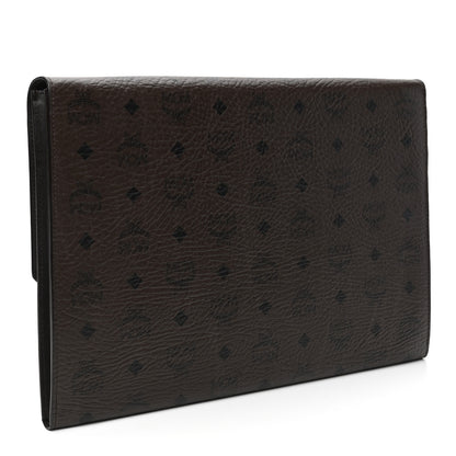 MCM Visetos Envelope Clutch Brown 3 of 7