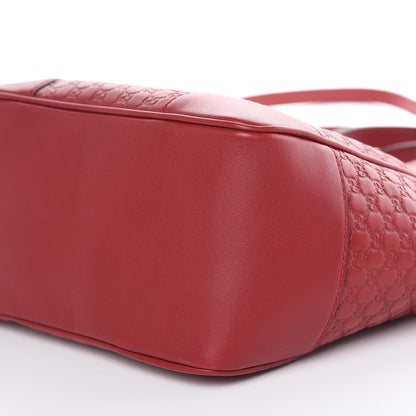 Gucci Microguccissima Small Bree Tote Red 9 of 10