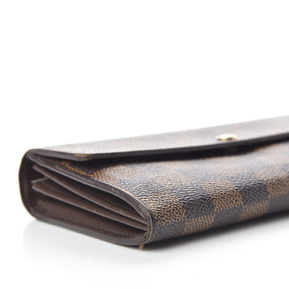 Louis Vuitton Damier Ebene Sarah Wallet 7 of 15