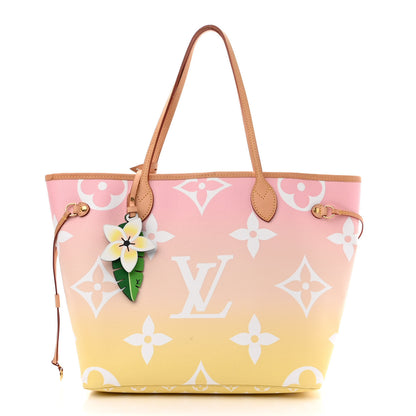 Louis Vuitton Monogram Giant By The Pool Neverfull MM Light Pink 3 of 13