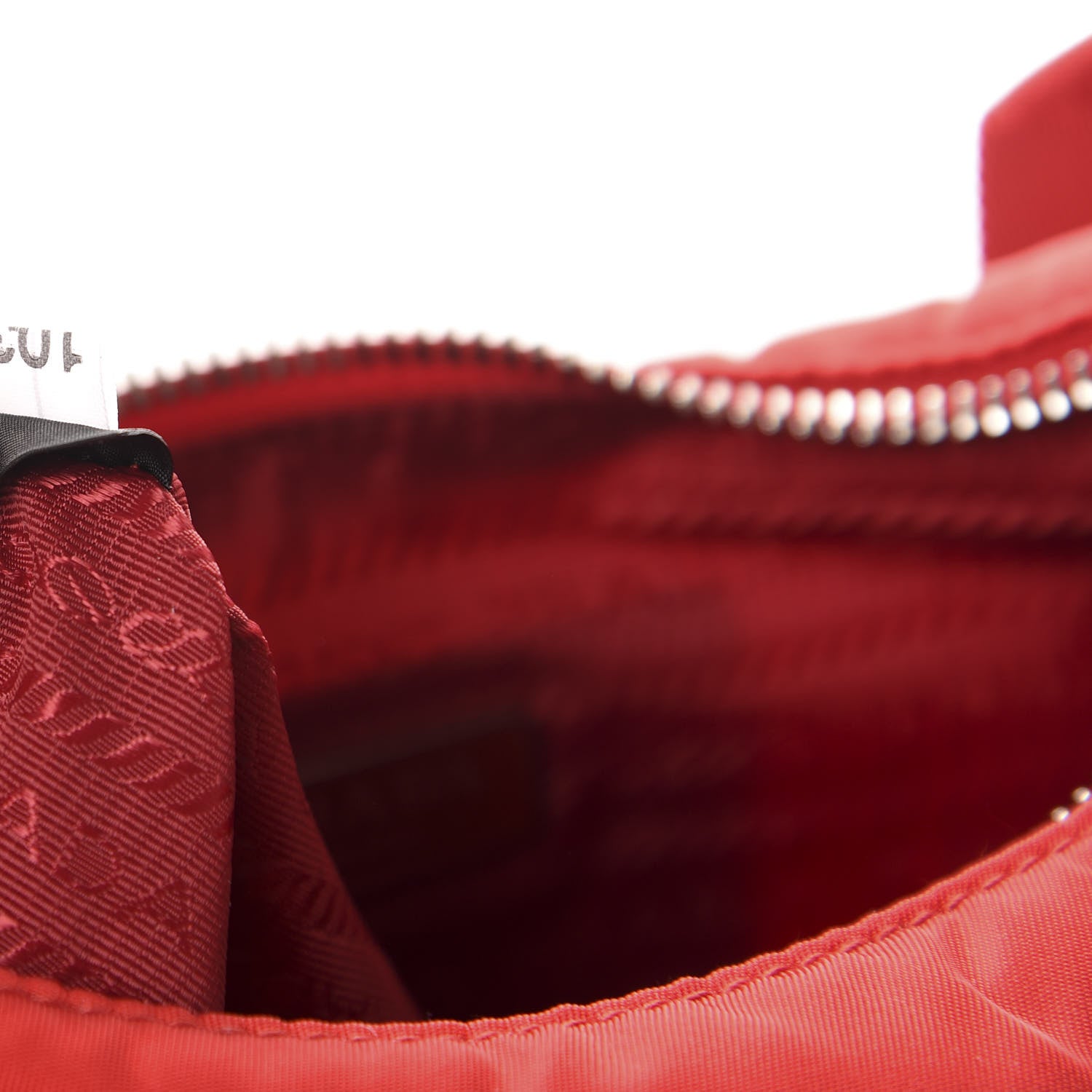Prada Nylon Re-Edition 2005 Shoulder Bag Rosso 10 of 11