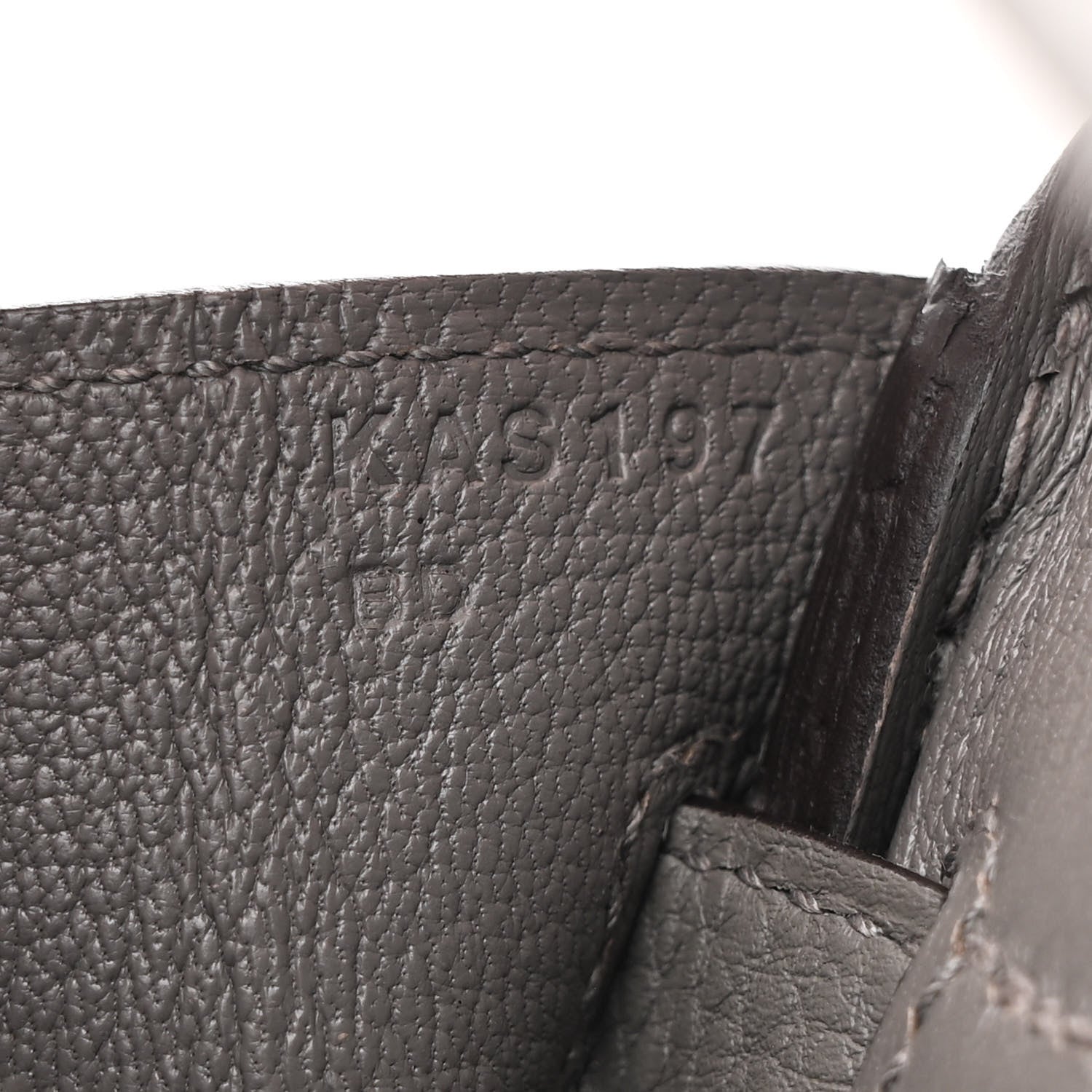Hermes Togo Birkin 25 Gris Meyer 7 of 11