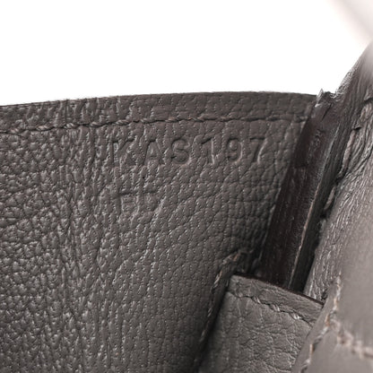 Hermes Togo Birkin 25 Gris Meyer 7 of 11