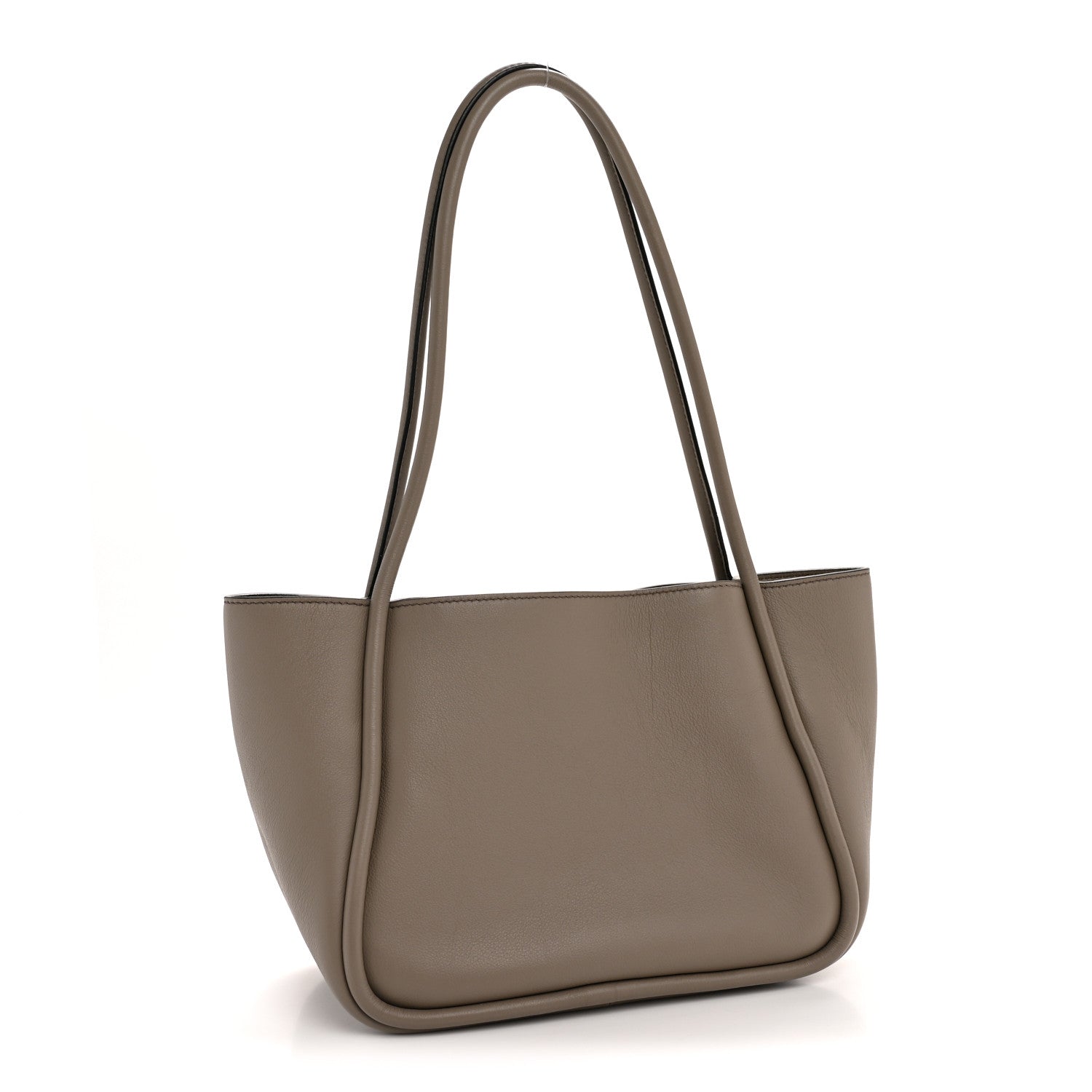 Prada Soft Grain Small Shopping Tote Argilla 3 of 12