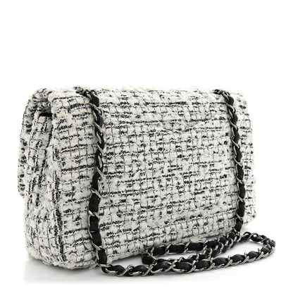 Chanel Tweed Garden Party 2.55 Reissue 225 Flap White Multicolor 3 of 12