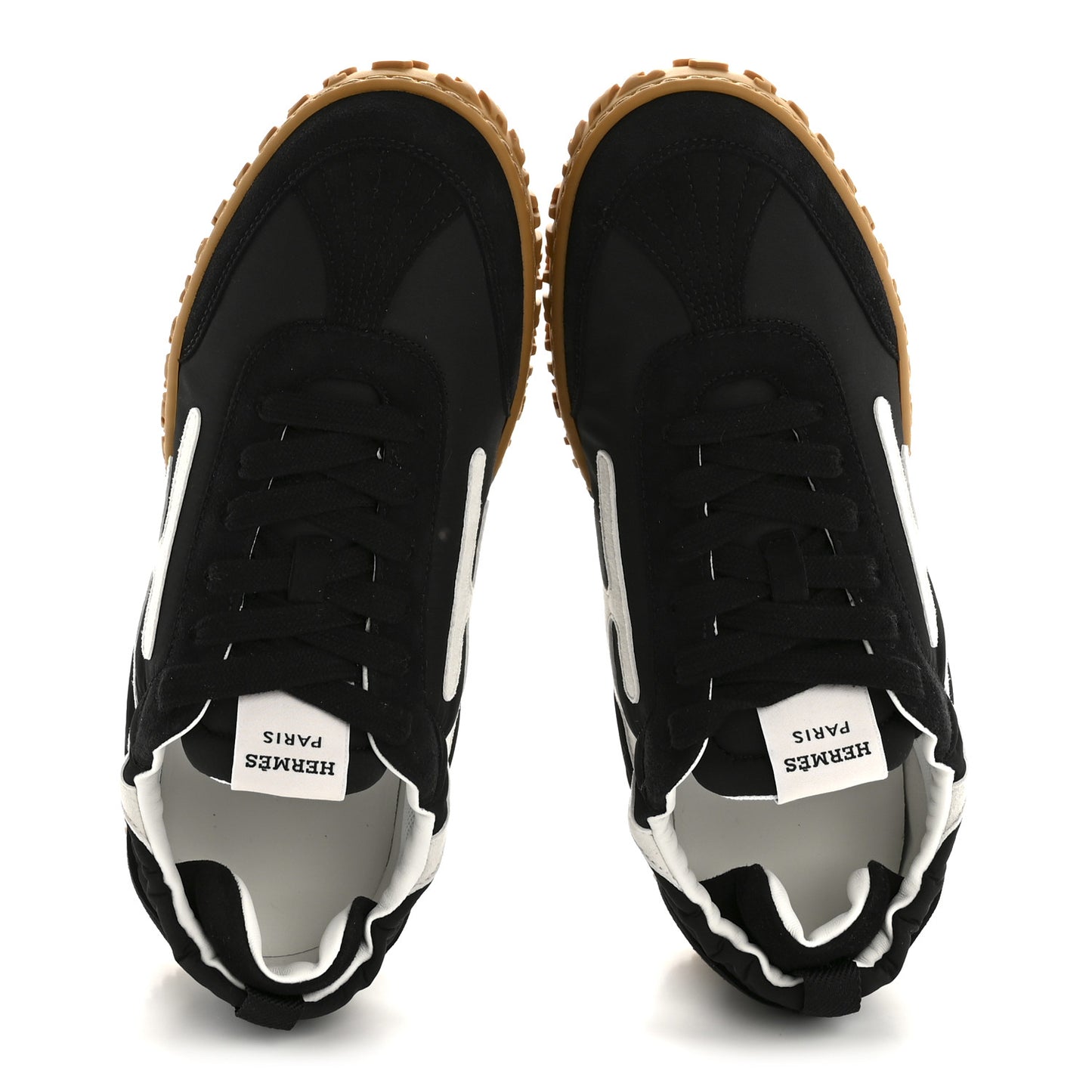 Nappa Suede Goatskin Jet Sneakers 38 Black