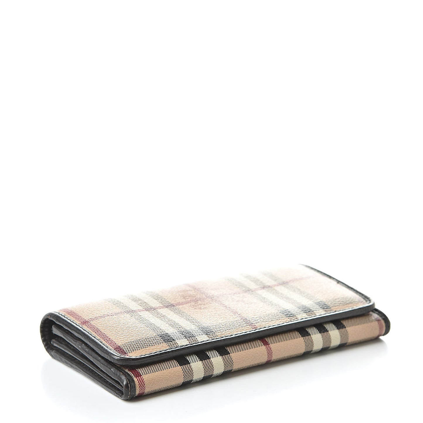 Haymarket Check Penrose Continental Wallet Chocolate