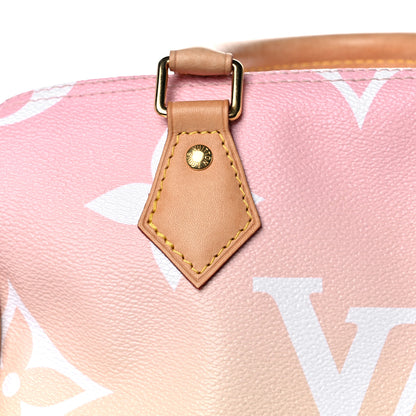 Louis Vuitton Monogram Giant By The Pool Speedy Bandouliere 25 Light Pink 18 of 22