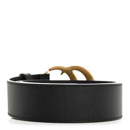 Gucci Calfskin Double G 40mm Belt 80 32 Black 2 of 7