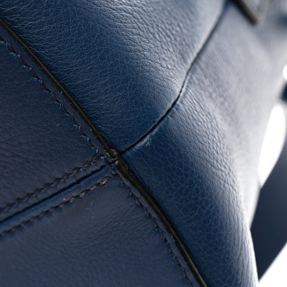 Fendi Vitello Dolce Medium By The Way Boston Bag Blue 12 of 13