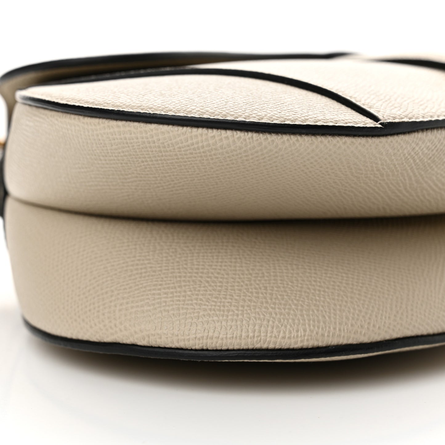 Grained Calfskin Saddle Bag Sable