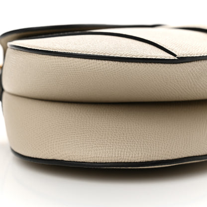 Christian Dior Grained Calfskin Saddle Bag Sable 9 of 10