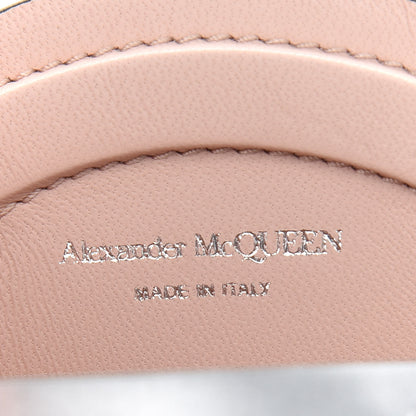 Alexander McQueen Metallic Calfskin The Curve Mini Shoulder Bag Silver 6 of 9