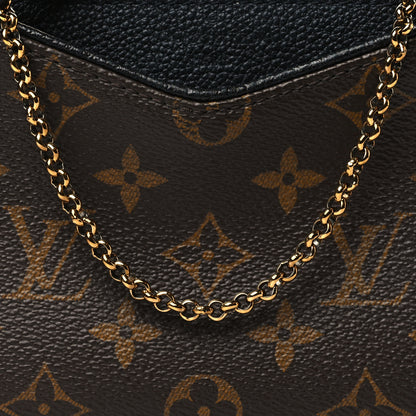 Louis Vuitton Monogram Pallas Clutch Black 8 of 11