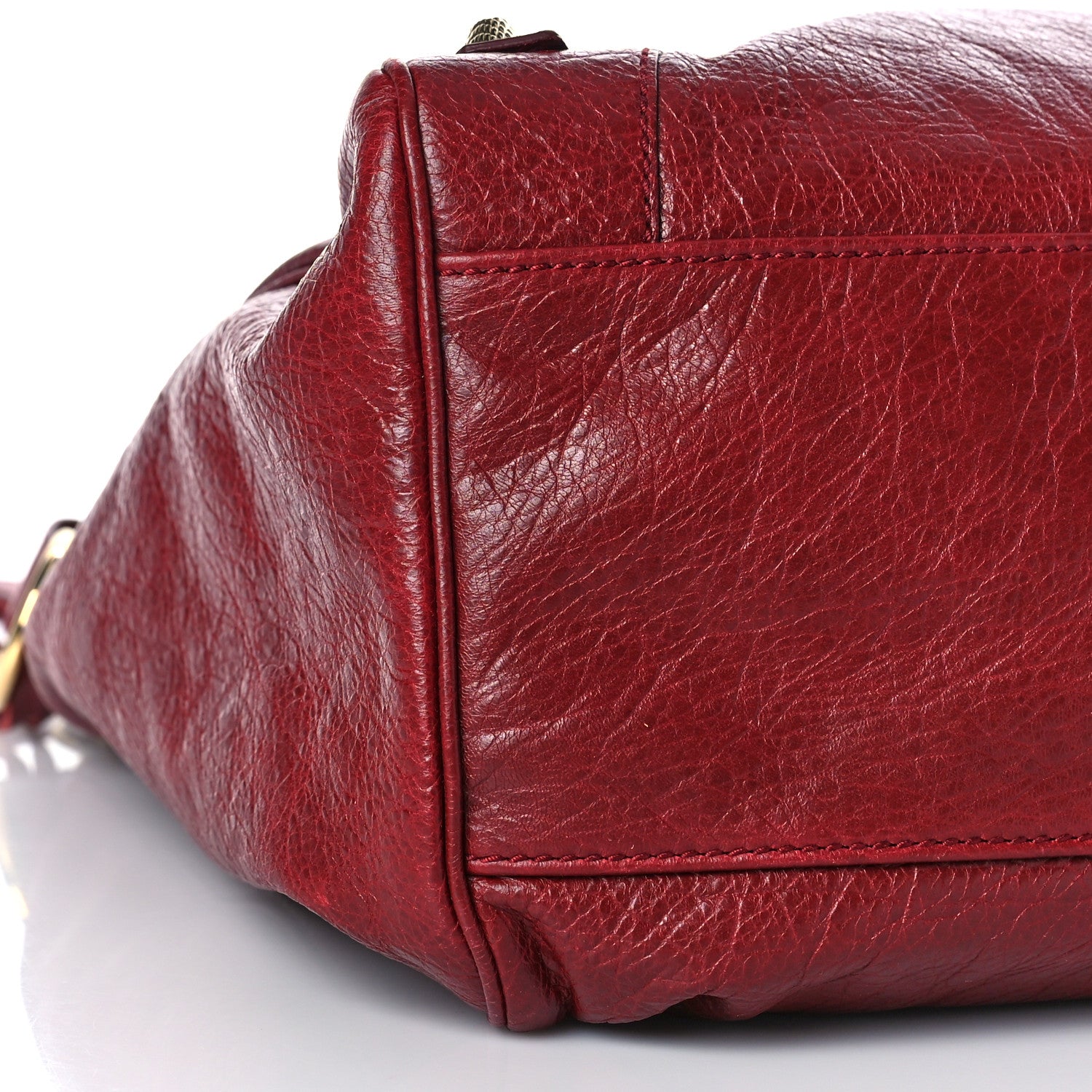 Balenciaga Agneau Giant 12 Gold Hardware Velo Rouge Cerise 7 of 15