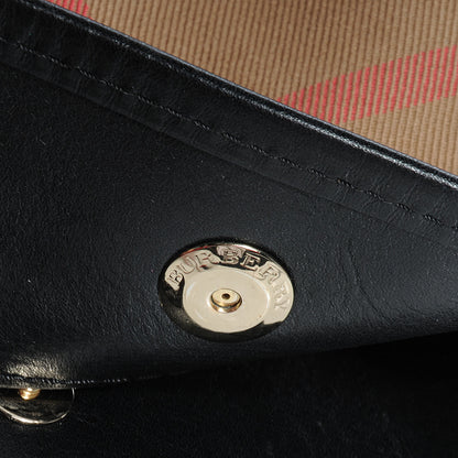 Burberry Bridle Calfskin House Check Medium Canterbury Hobo 12 of 12