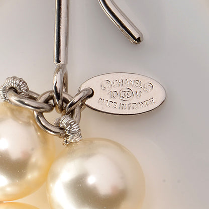 Chanel Pearl CC Double Strand Belt 95 Silver 6 of 7